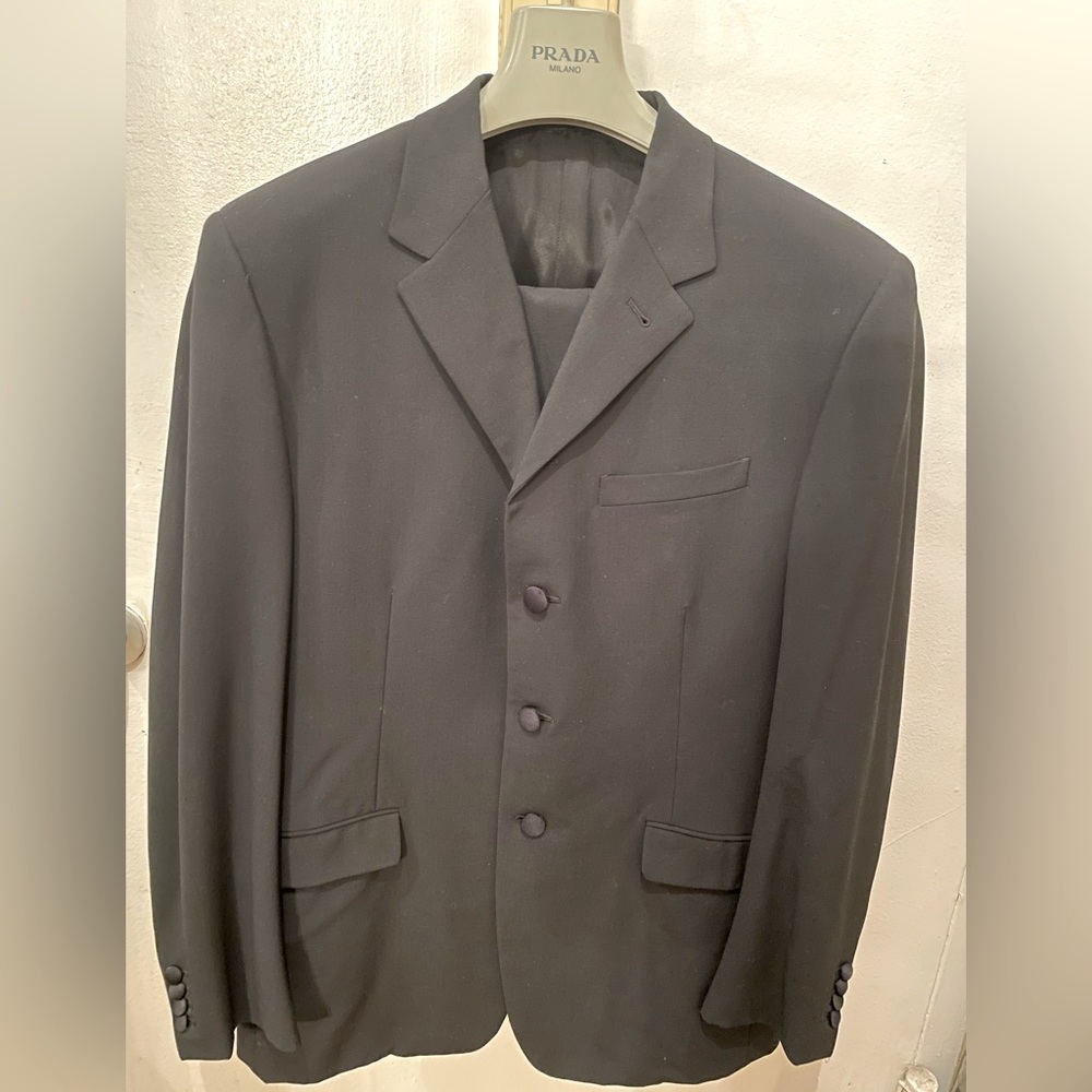 Men’s PRADA tuxedo in midnight blue (pants and jacket)